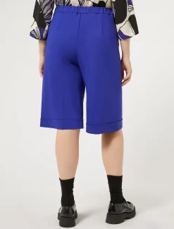 Marina Rinaldi Bermuda en jersey au point Milano VIOLET Best