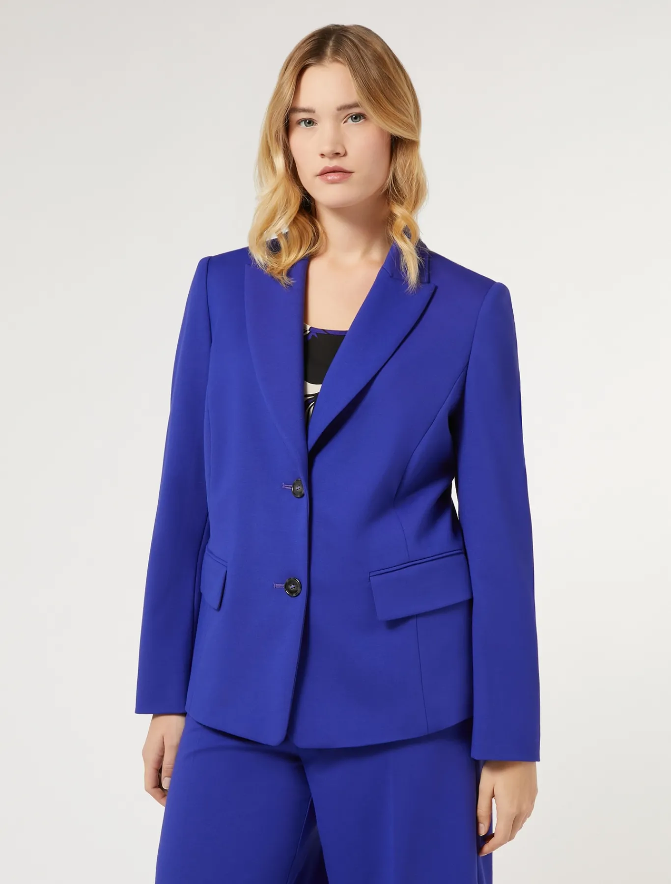 Marina Rinaldi Blazer en jersey point Milano VIOLET Fashion