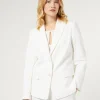 Marina Rinaldi Blazer en jersey point Milano BLANC Best