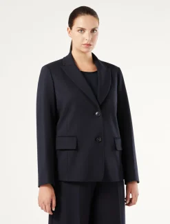 Marina Rinaldi Blazer en jersey point Milano BLEUMARINE Hot