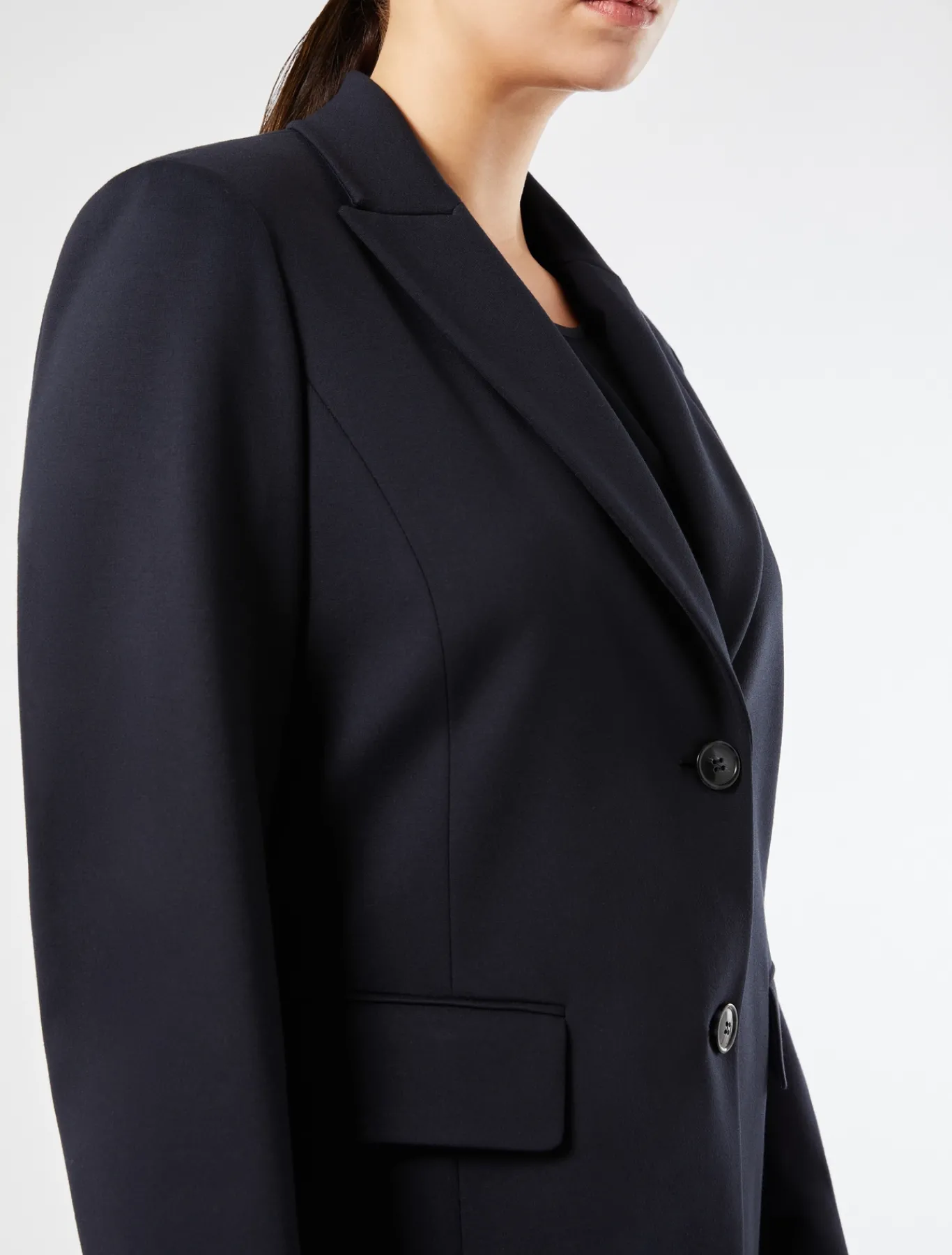 Marina Rinaldi Blazer en jersey point Milano BLEUMARINE Hot