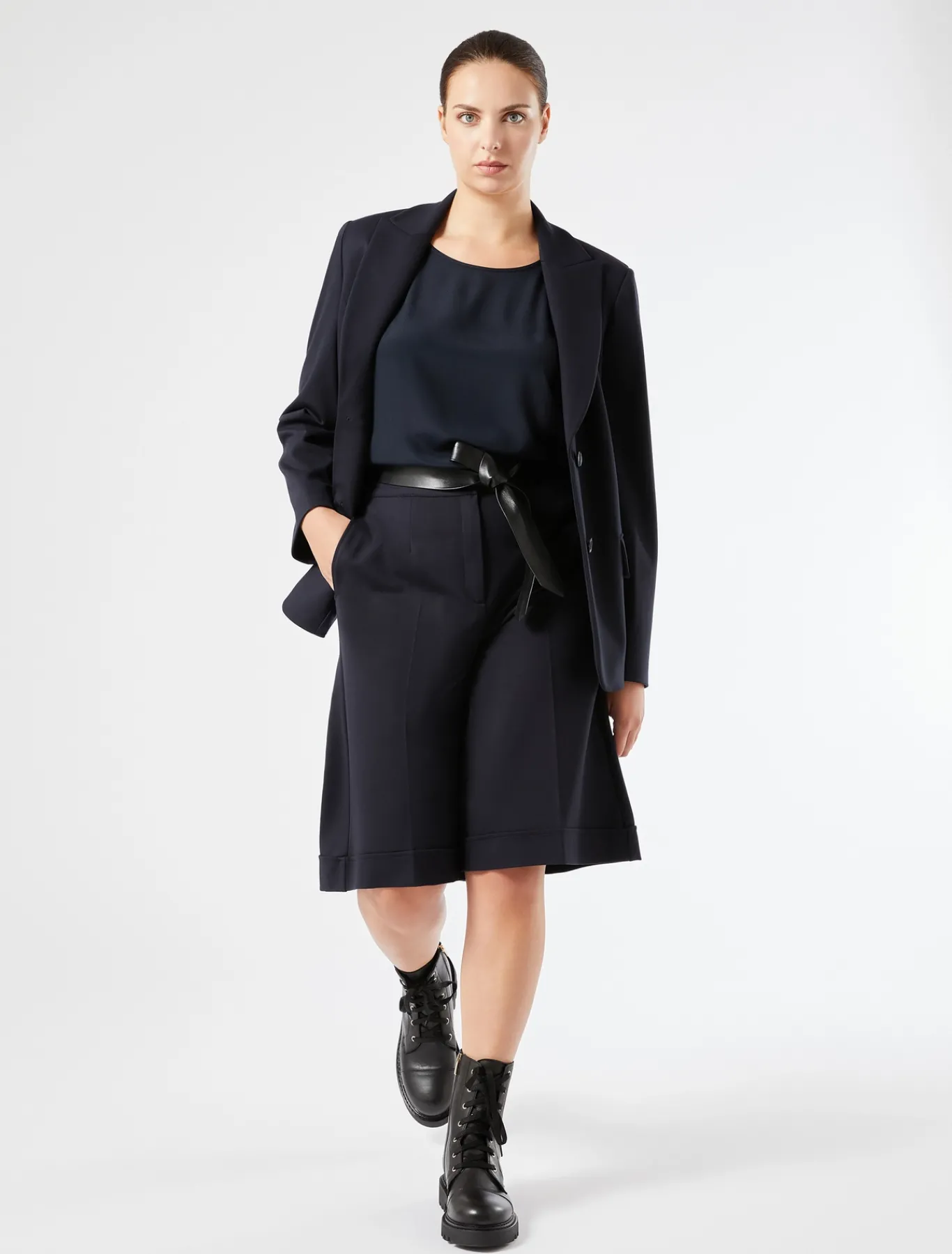 Marina Rinaldi Blazer en jersey point Milano BLEUMARINE Hot