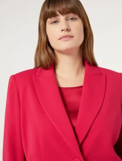 Marina Rinaldi Blazer en jersey stretch FUCHSIA New