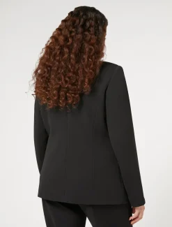 Marina Rinaldi Blazer en jersey stretch NOIR Fashion