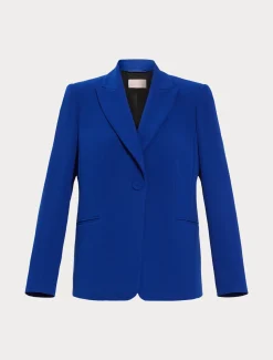 Marina Rinaldi Blazer en jersey stretch BLEUET Clearance