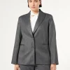 Marina Rinaldi Blazer en sergé GRISMOYEN Clearance