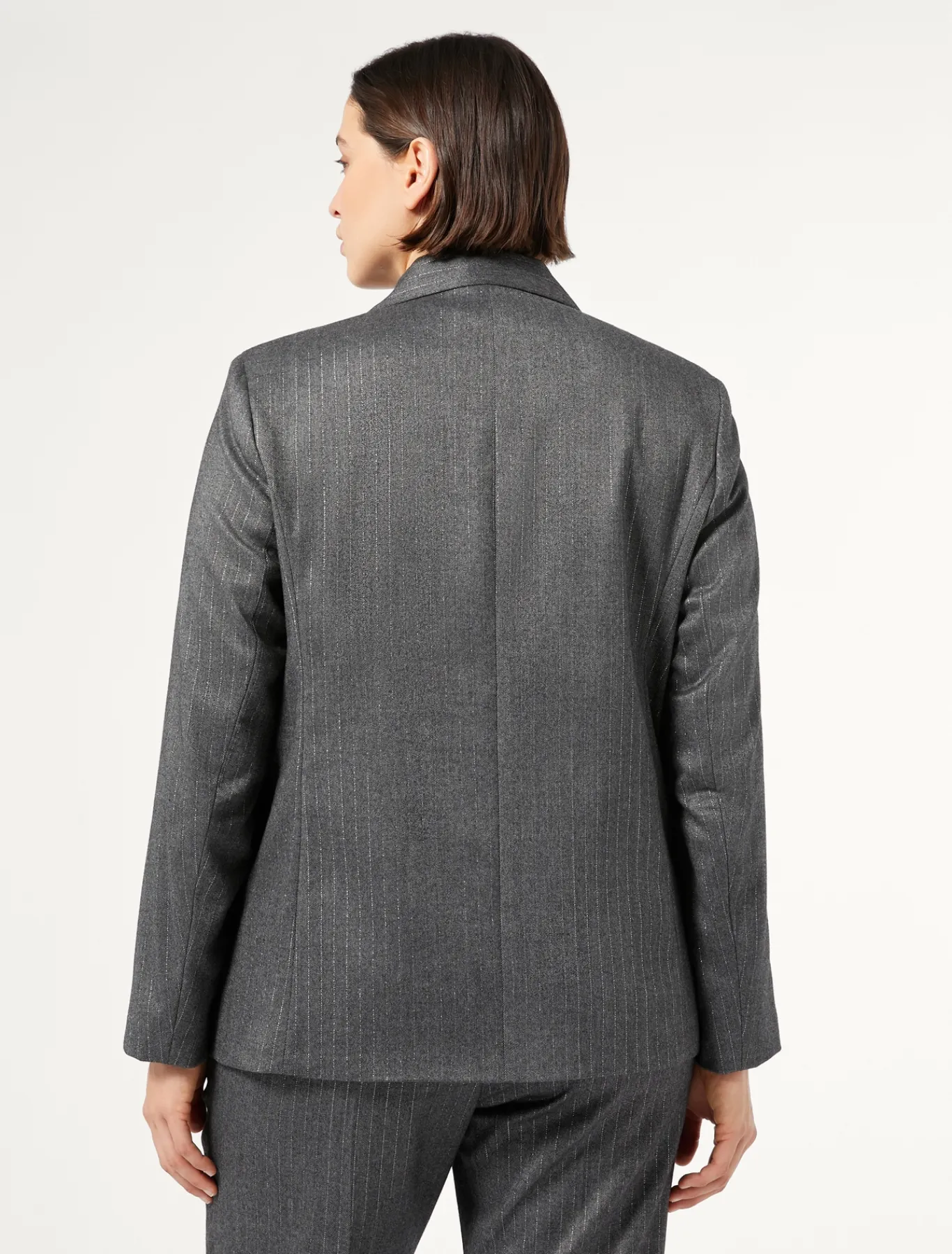 Marina Rinaldi Blazer en sergé GRISMOYEN Clearance