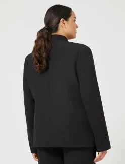 Marina Rinaldi Blazer en tissu technique NOIR Sale