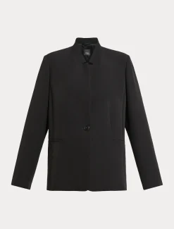Marina Rinaldi Blazer en tissu technique NOIR Sale