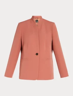 Marina Rinaldi Blazer en tissu technique TERRECUITE Clearance
