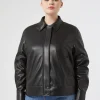 Marina Rinaldi Blouson bomber en jersey NOIR New