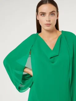Marina Rinaldi Boléro en georgette VERTECLATANT Online