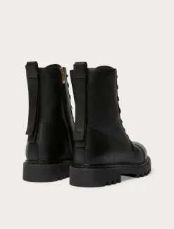 Marina Rinaldi Boots en cuir NOIR New