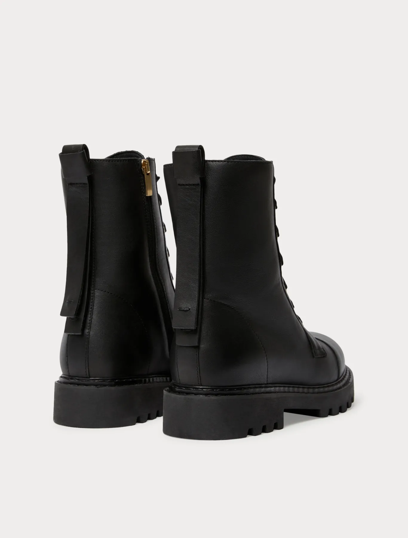 Marina Rinaldi Boots en cuir NOIR New