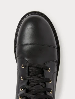 Marina Rinaldi Boots en cuir NOIR New