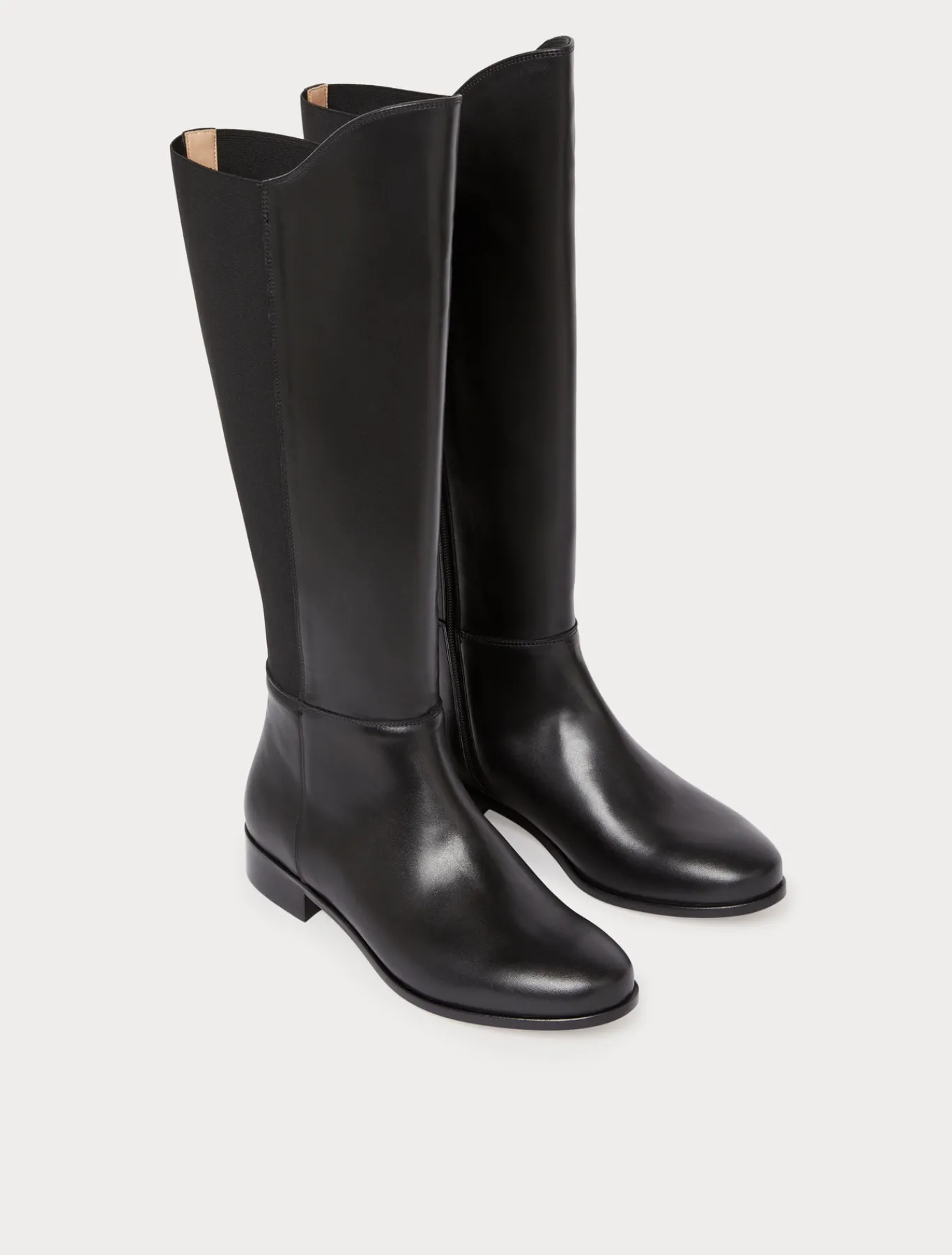 Marina Rinaldi Bottes en cuir NOIR Best