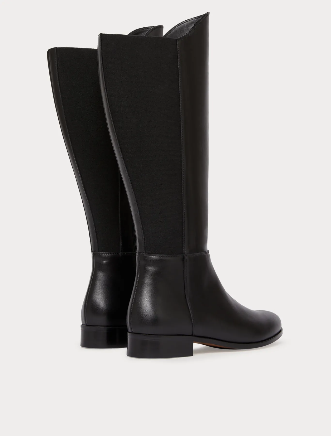 Marina Rinaldi Bottes en cuir NOIR Best