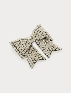 Marina Rinaldi Broche avec strass NOIR Online