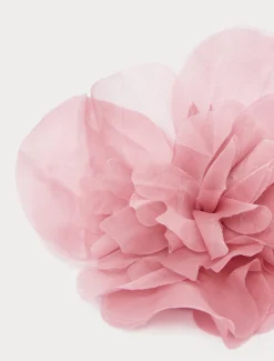 Marina Rinaldi Broche en organza de soie ROSE Sale