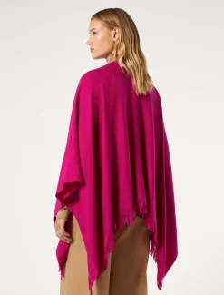 Marina Rinaldi Cape en laine CYCLAMEN Sale
