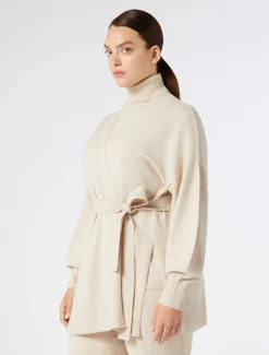 Marina Rinaldi Cardigan en cachemire BEIGE Discount