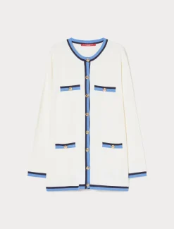 Marina Rinaldi Cardigan en coton modal IVOIRE Fashion
