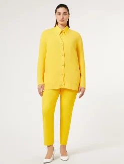 Marina Rinaldi Cardigan en crêpe de coton SOLEIL Best