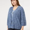 Marina Rinaldi Cardigan en fil lurex AZURE Outlet
