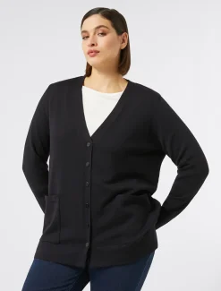 Marina Rinaldi Cardigan en laine BLEUNUIT Sale