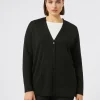 Marina Rinaldi Cardigan en laine NOIR Clearance