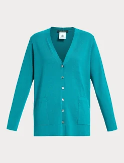 Marina Rinaldi Cardigan en laine VERT Hot