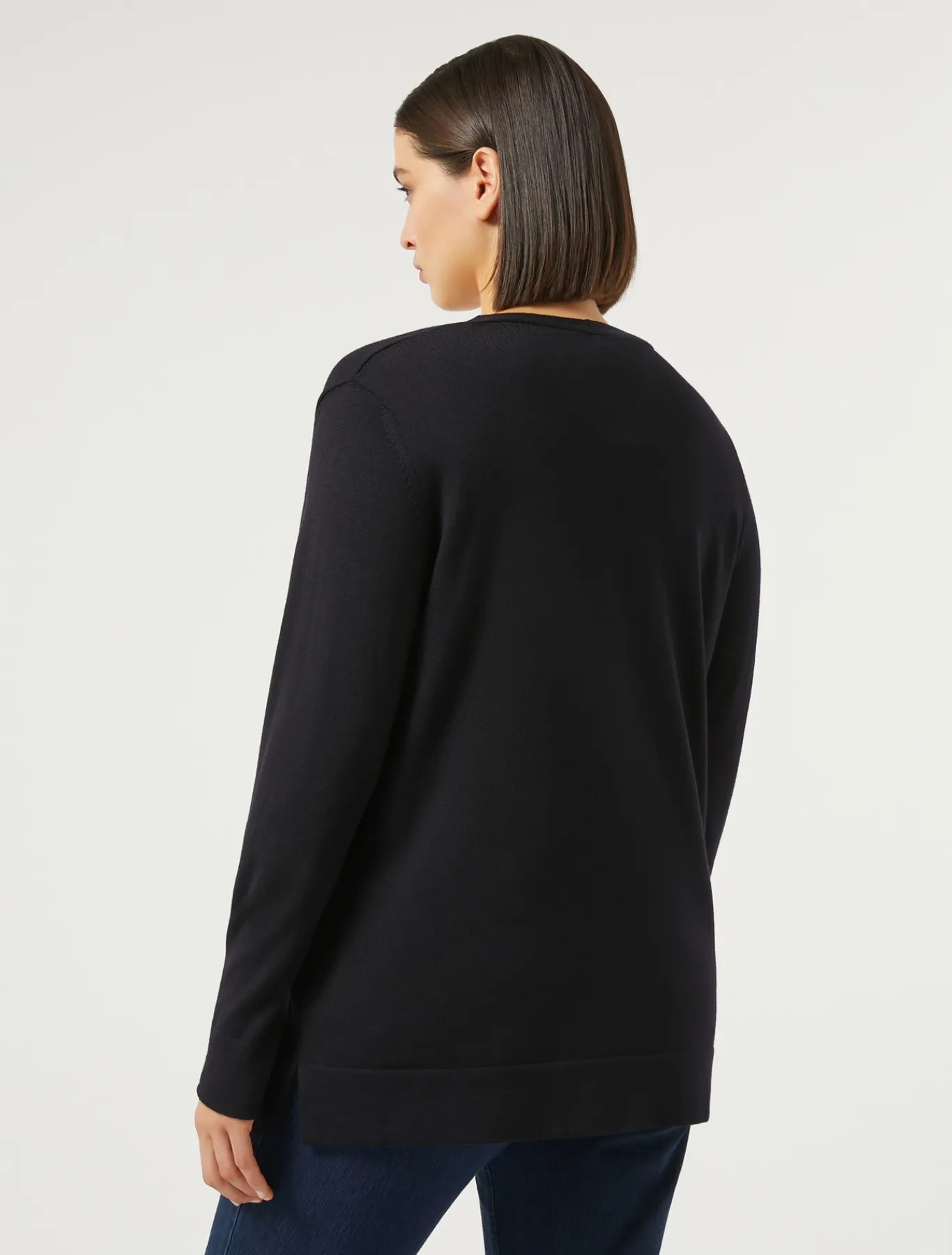 Marina Rinaldi Cardigan en laine BLEUNUIT Sale