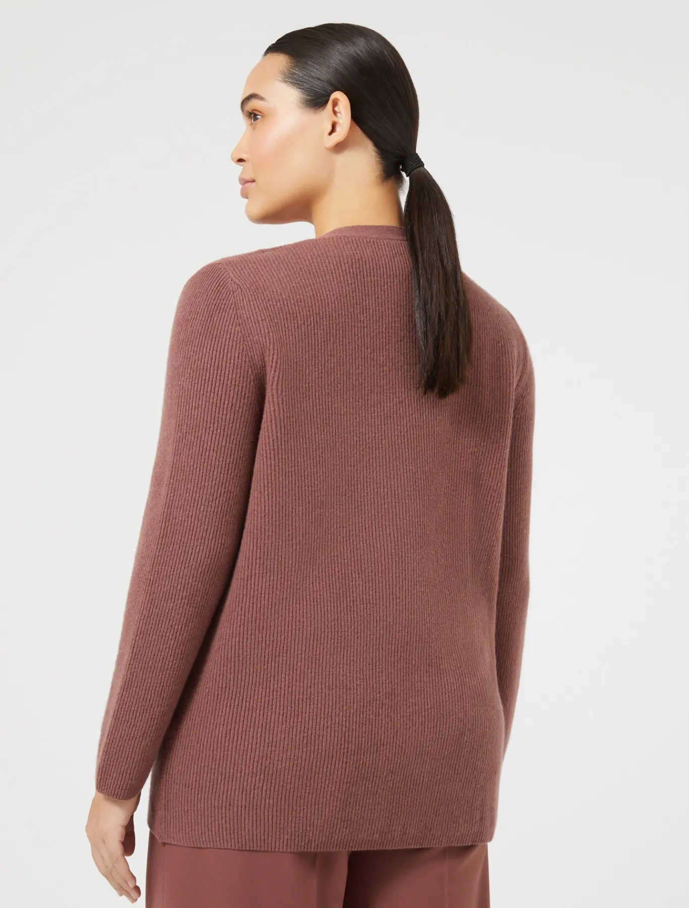 Marina Rinaldi Cardigan en laine et cachemire ROUILLE Fashion