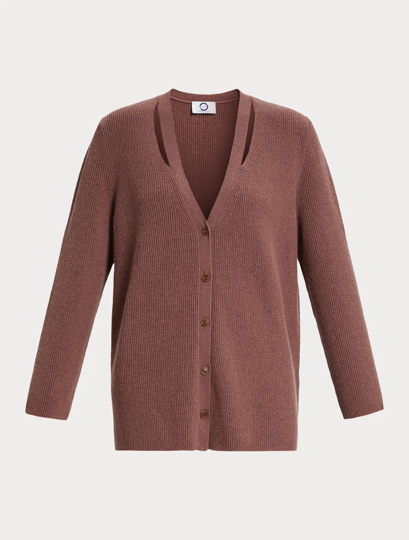 Marina Rinaldi Cardigan en laine et cachemire ROUILLE Fashion