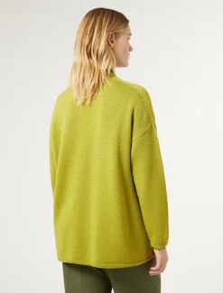 Marina Rinaldi Cardigan en laine et lurex LIME Online