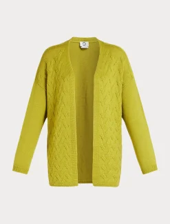 Marina Rinaldi Cardigan en laine et lurex LIME Online
