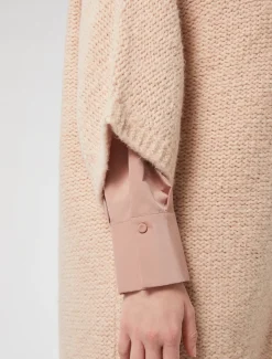 Marina Rinaldi Cardigan en laine mélangée MAUVE Outlet