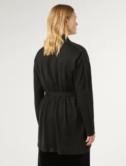 Marina Rinaldi Cardigan en laine mélangée NOIR Outlet
