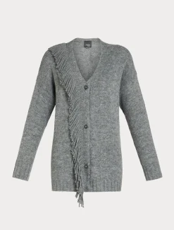 Marina Rinaldi Cardigan en laine mélangée GRISMOYEN Outlet