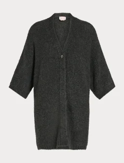 Marina Rinaldi Cardigan en laine mélangée GRISMOYEN Sale