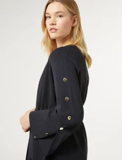 Marina Rinaldi Cardigan en viscose BLEUNUIT Hot