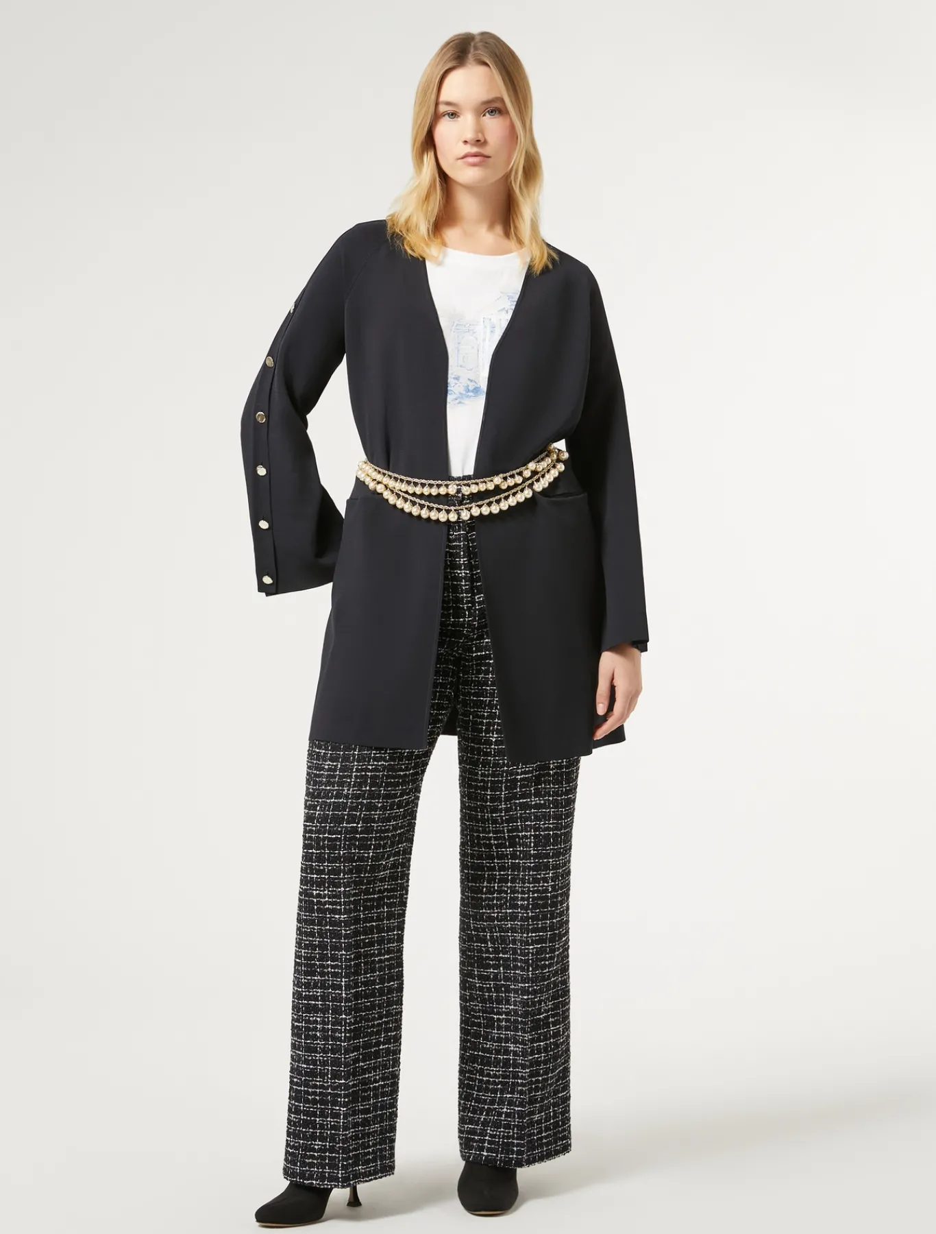 Marina Rinaldi Cardigan en viscose BLEUNUIT Hot