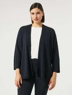 Marina Rinaldi Cardigan en viscose stretch crêpe BLEUMARINE Clearance