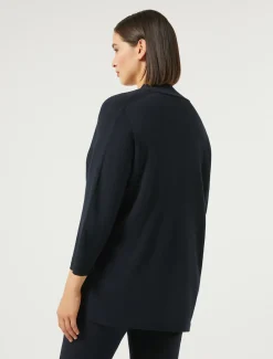 Marina Rinaldi Cardigan en viscose stretch crêpe BLEUMARINE Clearance
