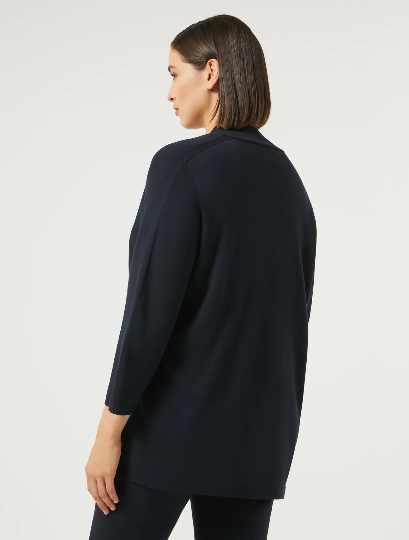 Marina Rinaldi Cardigan en viscose stretch crêpe BLEUMARINE Clearance