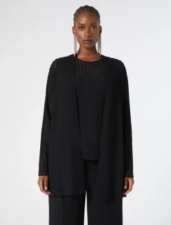 Marina Rinaldi Cardigan et haut en viscose NOIR Hot