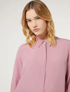 Marina Rinaldi Chemise en acétate et soie VIEUXROSE Outlet