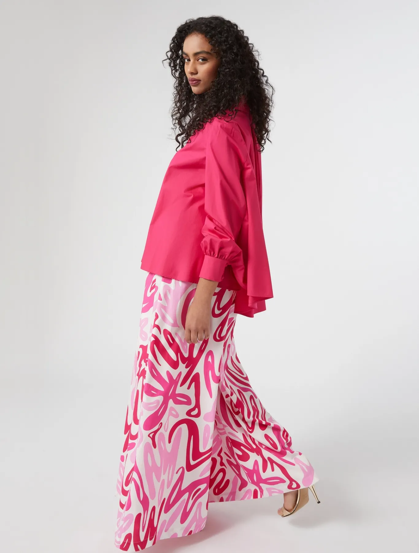 Marina Rinaldi Chemise en coton FUCHSIA Discount