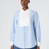 Marina Rinaldi Chemise en coton Oxford AZURE Hot