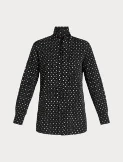 Marina Rinaldi Chemise en crêpe de Chine imprimé NOIR Online